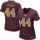 Camiseta NFL Game Mujer Washington Redskins Riggins Marron