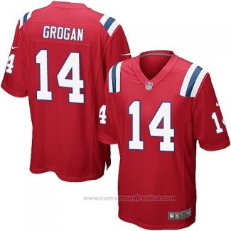 Camiseta NFL Game New England Patriots Grogan Rojo