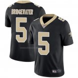 Camiseta NFL Game New Orleans Saints 5 Teddy Bridgewater Negro