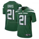 Camiseta NFL Game New York Jets Ashtyn Davis 21 Verde