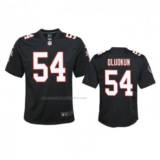 Camiseta NFL Game Nino Atlanta Falcons Foyesade Oluokun Throwback 2020 Negro