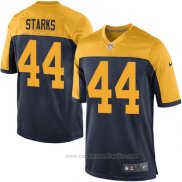 Camiseta NFL Game Nino Green Bay Packers Starks Negro Amarillo