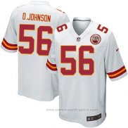 Camiseta NFL Game Nino Kansas City Chiefs Johnson Blanco