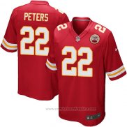 Camiseta NFL Game Nino Kansas City Chiefs Peters Rojo