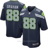 Camiseta NFL Game Nino Seattle Seahawks Graham Azul Oscuro