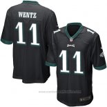 Camiseta NFL Game Philadelphia Eagles Wentz Negro