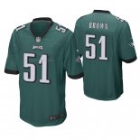 Camiseta NFL Game Philadelphia Eagles Zach Brown Verde