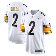 Camiseta NFL Game Pittsburgh Steelers Justin Fields Blanco