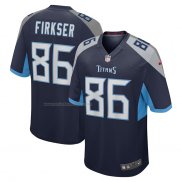 Camiseta NFL Game Tennessee Titans Anthony Firkser Azul