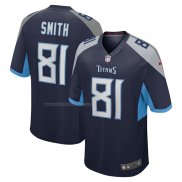 Camiseta NFL Game Tennessee Titans Jonnu Smith Azul