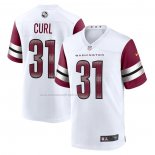 Camiseta NFL Game Washington Commanders Kamren Curl 2022 Blanco