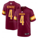 Camiseta NFL Game Washington Commanders Taylor Heinicke Rojo