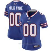 Camiseta NFL Mujer Buffalo Bills Personalizada Azul