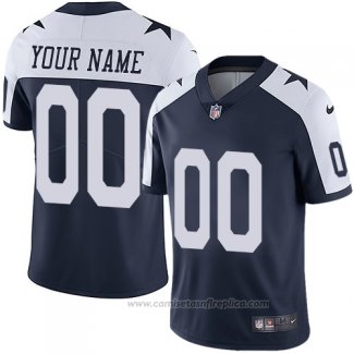 Camiseta NFL Nino Dallas Cowboys Personalizada Azul Blanco