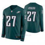 Camiseta NFL Therma Manga Larga Philadelphia Eagles Malcolm Jenkins Verde