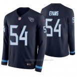 Camiseta NFL Therma Manga Larga Tennessee Titans Rashaan Evans Azul