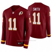 Camiseta NFL Therma Manga Larga Washington Redskins Alex Smith Rojo