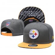 Gorra Pittsburgh Steelers 9FIFTY Snapback Gris Amarillo