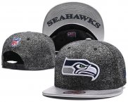 Gorra Seattle Seahawks Gris Rojo