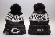 Gorro Green Bay Packers Negro Blanco