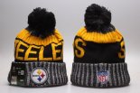 Gorro Pittsburgh Steelers Amarillo Negro