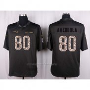 Camiseta NFL Anthracite New England Patriots Amendola 2016 Salute To Service