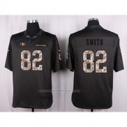 Camiseta NFL Anthracite San Francisco 49ers Smith 2016 Salute To Service