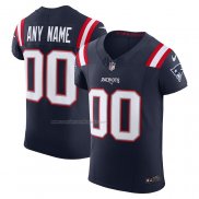 Camiseta NFL Elite New England Patriots Vapor F.U.S.E. Personalizada Azul