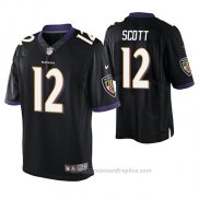 Camiseta NFL Game Baltimore Ravens Jaleel Scott Negro