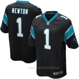 Camiseta NFL Game Carolina Panthers Newton Negro