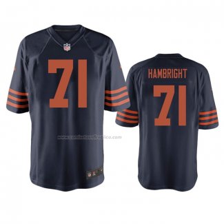 Camiseta NFL Game Chicago Bears Arlington Hambright Throwback Azul