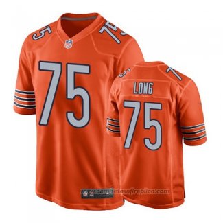 Camiseta NFL Game Chicago Bears Kyle Long Naranja Alternate