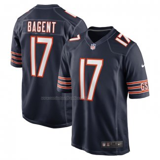 Camiseta NFL Game Chicago Bears Tyson Bagent Azul