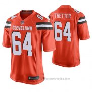 Camiseta NFL Game Cleveland Browns Jc Tretter Naranja Alternate