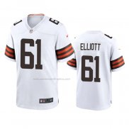 Camiseta NFL Game Cleveland Browns Jordan Elliott Blanco