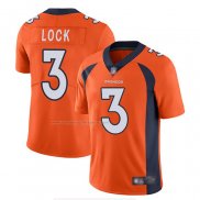 Camiseta NFL Game Denver Broncos 3 Drew Lock Naranja