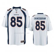 Camiseta NFL Game Denver Broncos Albert Okwuegbunam Blanco