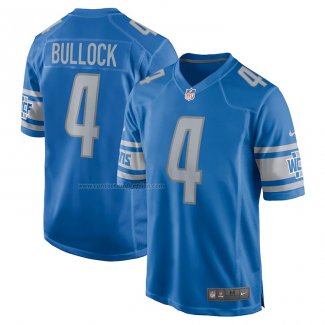 Camiseta NFL Game Detroit Lions Randy Bullock Azul