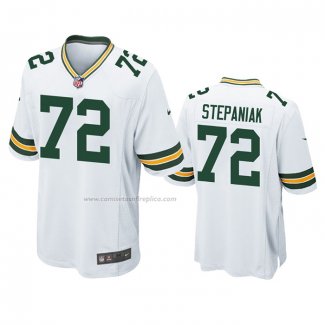 Camiseta NFL Game Green Bay Packers Simon Stepaniak Blanco