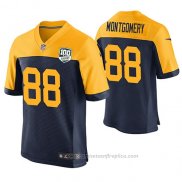 Camiseta NFL Game Green Bay Packers Ty Montgomery 100th Anniversary Azul