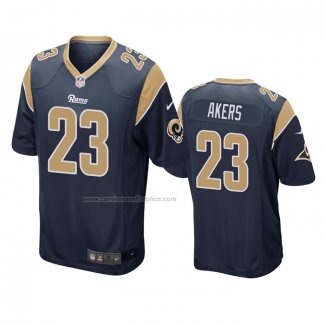 Camiseta NFL Game Los Angeles Rams Cam Akers Azul