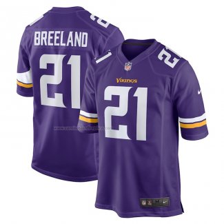 Camiseta NFL Game Minnesota Vikings Bashaud Breeland Violeta