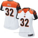 Camiseta NFL Game Mujer Cincinnati Bengals Hill Blanco