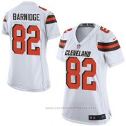 Camiseta NFL Game Mujer Cleveland Browns Barnidge Blanco