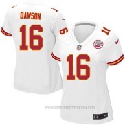 Camiseta NFL Game Mujer Kansas City Chiefs Dawson Blanco