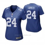 Camiseta NFL Game Mujer New York Giants Tony Lippett Azul