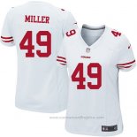 Camiseta NFL Game Mujer San Francisco 49ers Miller Blanco