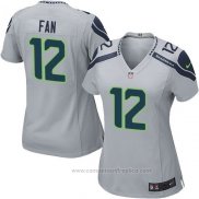 Camiseta NFL Game Mujer Seattle Seahawks Fan Gris