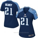 Camiseta NFL Game Mujer Tennessee Titans Searcy Azul Oscuro