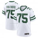 Camiseta NFL Game New York Jets Alijah Vera-Tucker Blanco